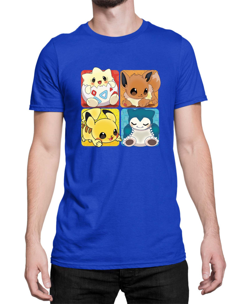 Мъжка Тениска Japan Manga Anime Comics Pokemon 08