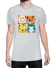 Мъжка Тениска Japan Manga Anime Comics Pokemon 08