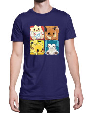 Мъжка Тениска Japan Manga Anime Comics Pokemon 08