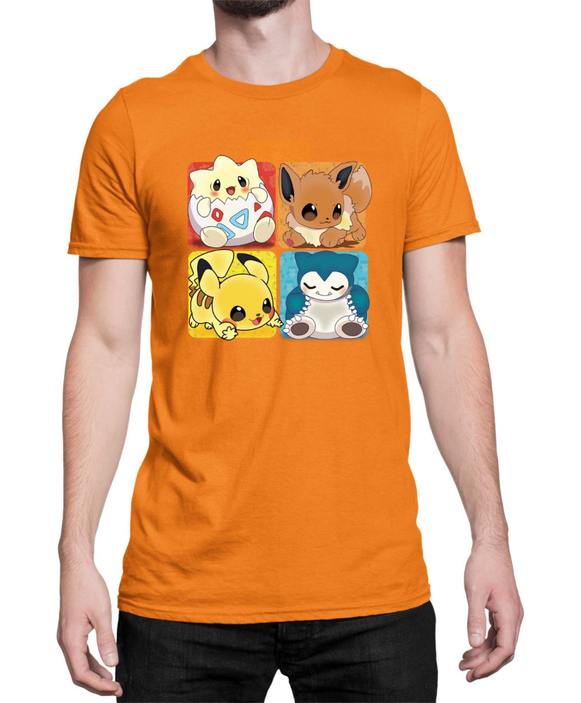 Мъжка Тениска Japan Manga Anime Comics Pokemon 08