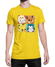 Мъжка Тениска Japan Manga Anime Comics Pokemon 08