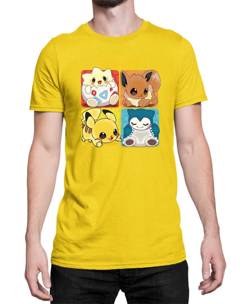 Мъжка Тениска Japan Manga Anime Comics Pokemon 08