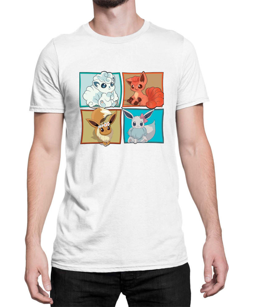 Мъжка Тениска Japan Manga Anime Comics Pokemon 09