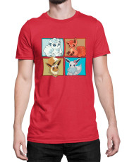 Мъжка Тениска Japan Manga Anime Comics Pokemon 09