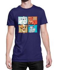 Мъжка Тениска Japan Manga Anime Comics Pokemon 09