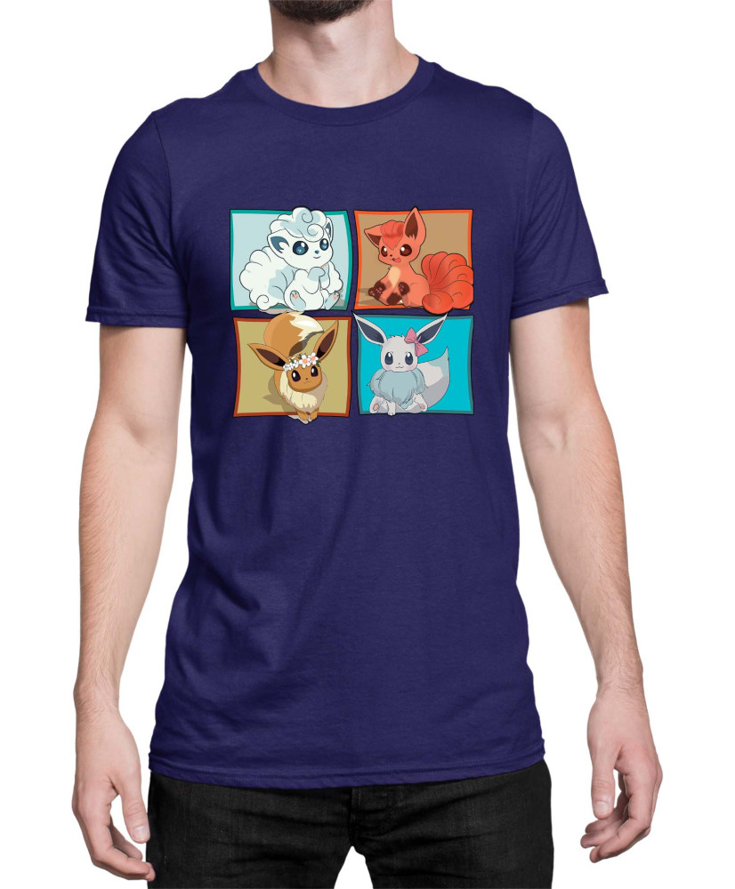 Мъжка Тениска Japan Manga Anime Comics Pokemon 09