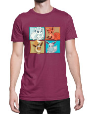 Мъжка Тениска Japan Manga Anime Comics Pokemon 09