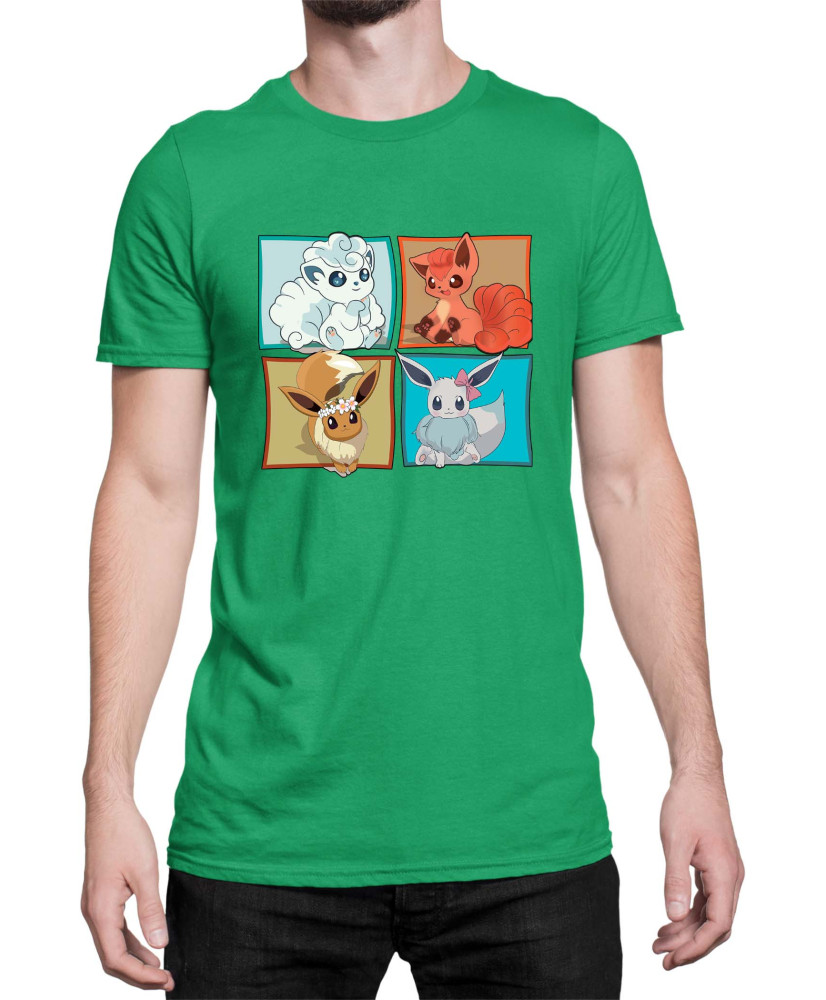 Мъжка Тениска Japan Manga Anime Comics Pokemon 09