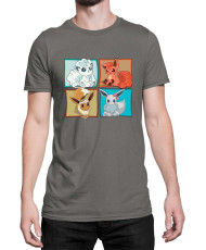 Мъжка Тениска Japan Manga Anime Comics Pokemon 09