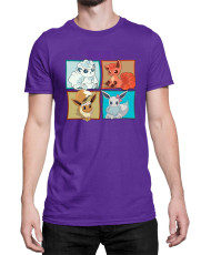 Мъжка Тениска Japan Manga Anime Comics Pokemon 09