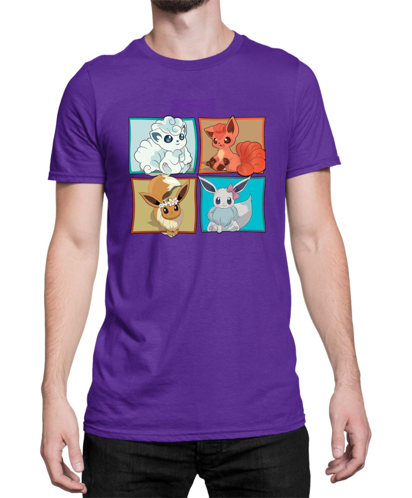 Мъжка Тениска Japan Manga Anime Comics Pokemon 09