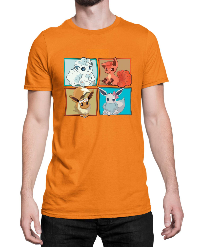 Мъжка Тениска Japan Manga Anime Comics Pokemon 09