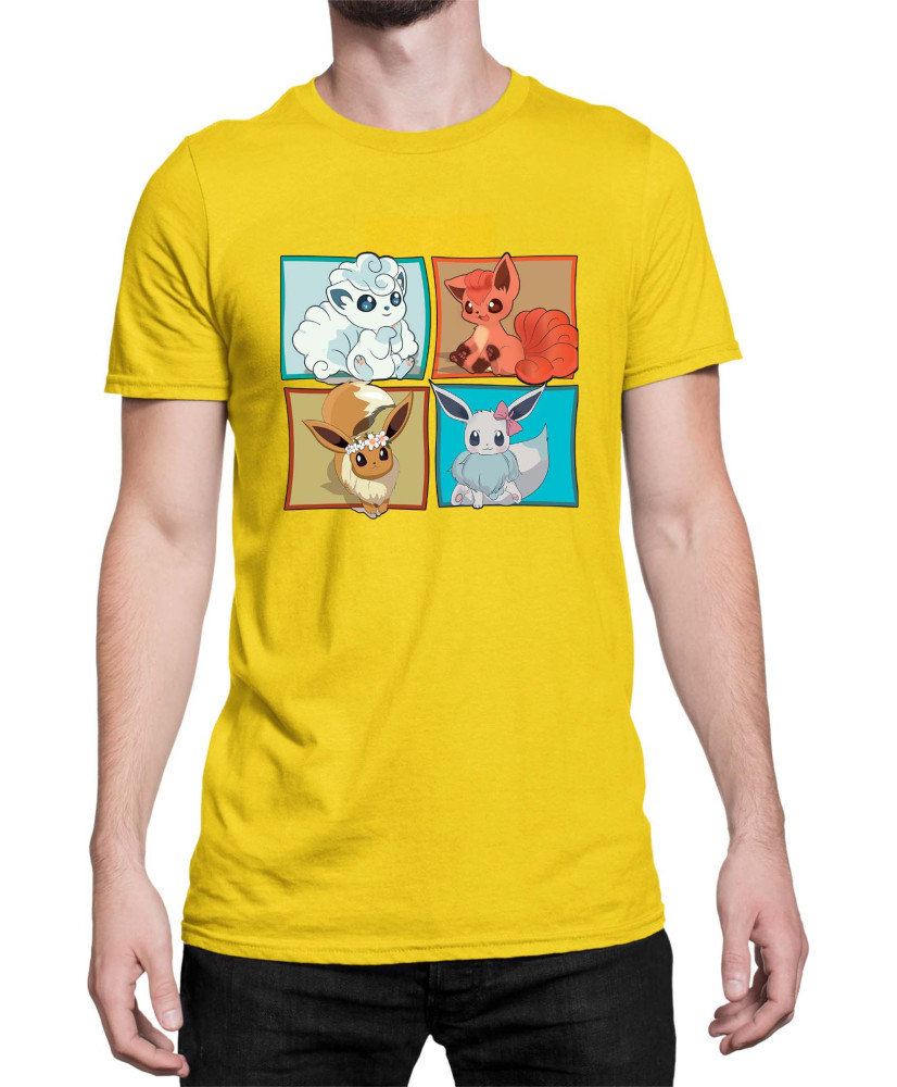 Мъжка Тениска Japan Manga Anime Comics Pokemon 09