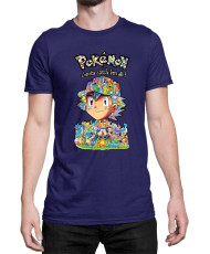 Мъжка Тениска Japan Manga Anime Comics Pokemon 10