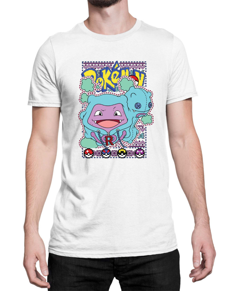 Мъжка Тениска Japan Manga Anime Comics Pokemon Koffing 01