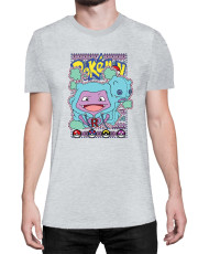 Мъжка Тениска Japan Manga Anime Comics Pokemon Koffing 01