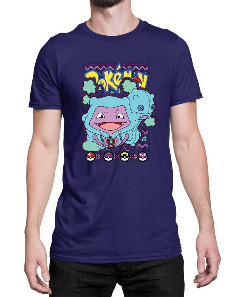 Мъжка Тениска Japan Manga Anime Comics Pokemon Koffing 01