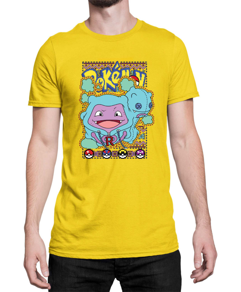 Мъжка Тениска Japan Manga Anime Comics Pokemon Koffing 01