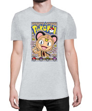 Мъжка Тениска Japan Manga Anime Comics Pokemon Meowth