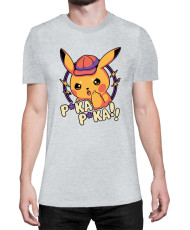 Мъжка Тениска Japan Manga Anime Comics Pokemon Pika Pika