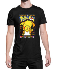 Мъжка Тениска Japan Manga Anime Comics Pokemon Pikachu 03