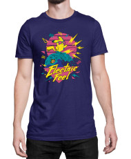 Мъжка Тениска Japan Manga Anime Comics Pokemon Pikachu Electric Feel