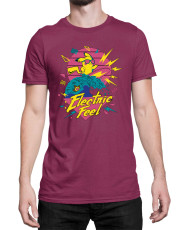 Мъжка Тениска Japan Manga Anime Comics Pokemon Pikachu Electric Feel