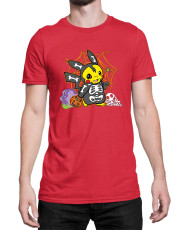 Мъжка Тениска Japan Manga Anime Comics Pokemon Pikachu Halloween 01