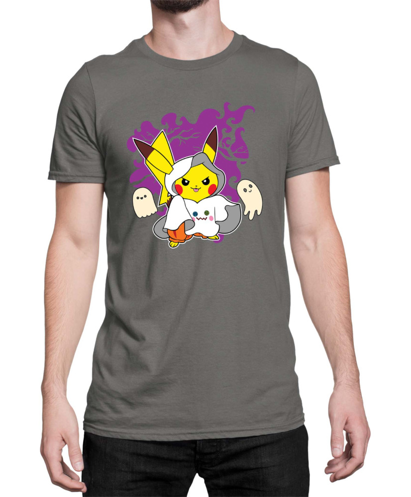 Мъжка Тениска Japan Manga Anime Comics Pokemon Pikachu Halloween 02 Мъжка Тениска Japan Manga Anime Comics Pokemon Pikachu Halloween 02