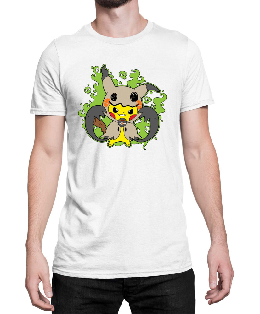 Мъжка Тениска Japan Manga Anime Comics Pokemon Pikachu Halloween 03 Мъжка Тениска Japan Manga Anime Comics Pokemon Pikachu Halloween 03