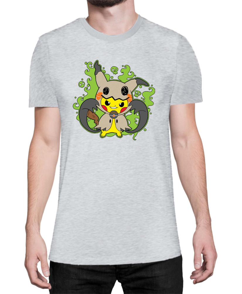Мъжка Тениска Japan Manga Anime Comics Pokemon Pikachu Halloween 03 Мъжка Тениска Japan Manga Anime Comics Pokemon Pikachu Halloween 03