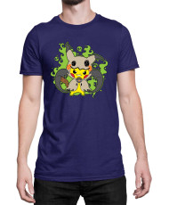 Мъжка Тениска Japan Manga Anime Comics Pokemon Pikachu Halloween 03
