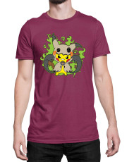 Мъжка Тениска Japan Manga Anime Comics Pokemon Pikachu Halloween 03