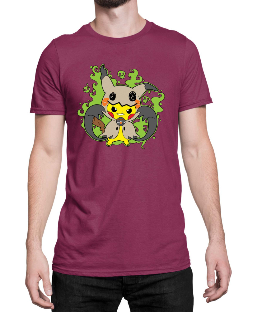 Мъжка Тениска Japan Manga Anime Comics Pokemon Pikachu Halloween 03 Мъжка Тениска Japan Manga Anime Comics Pokemon Pikachu Halloween 03