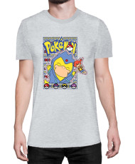 Мъжка Тениска Japan Manga Anime Comics Pokemon Psyduck