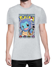 Мъжка Тениска Japan Manga Anime Comics Pokemon Squirtle 02