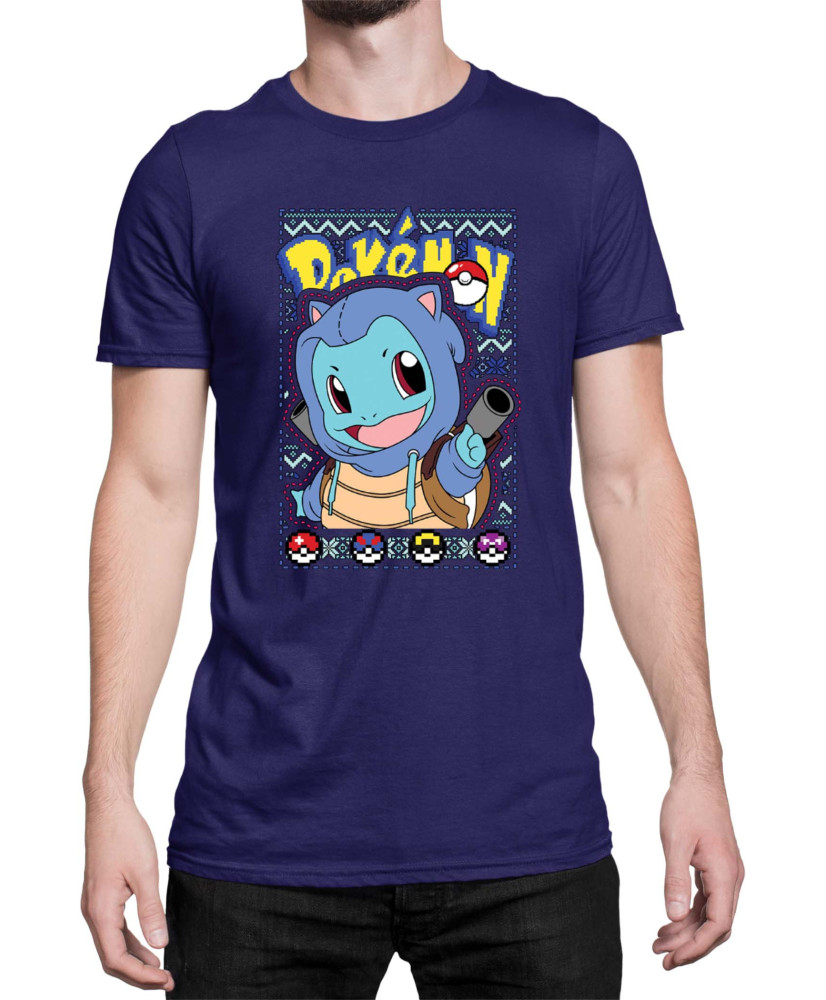 Мъжка Тениска Japan Manga Anime Comics Pokemon Squirtle 02