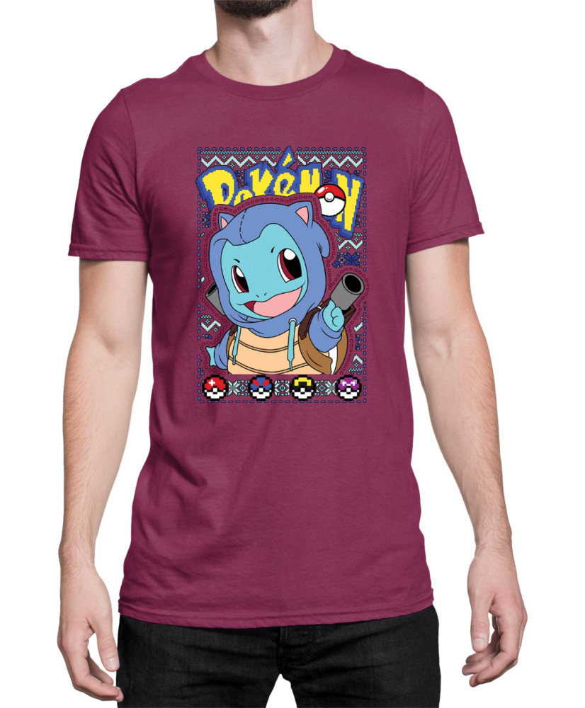 Мъжка Тениска Japan Manga Anime Comics Pokemon Squirtle 02