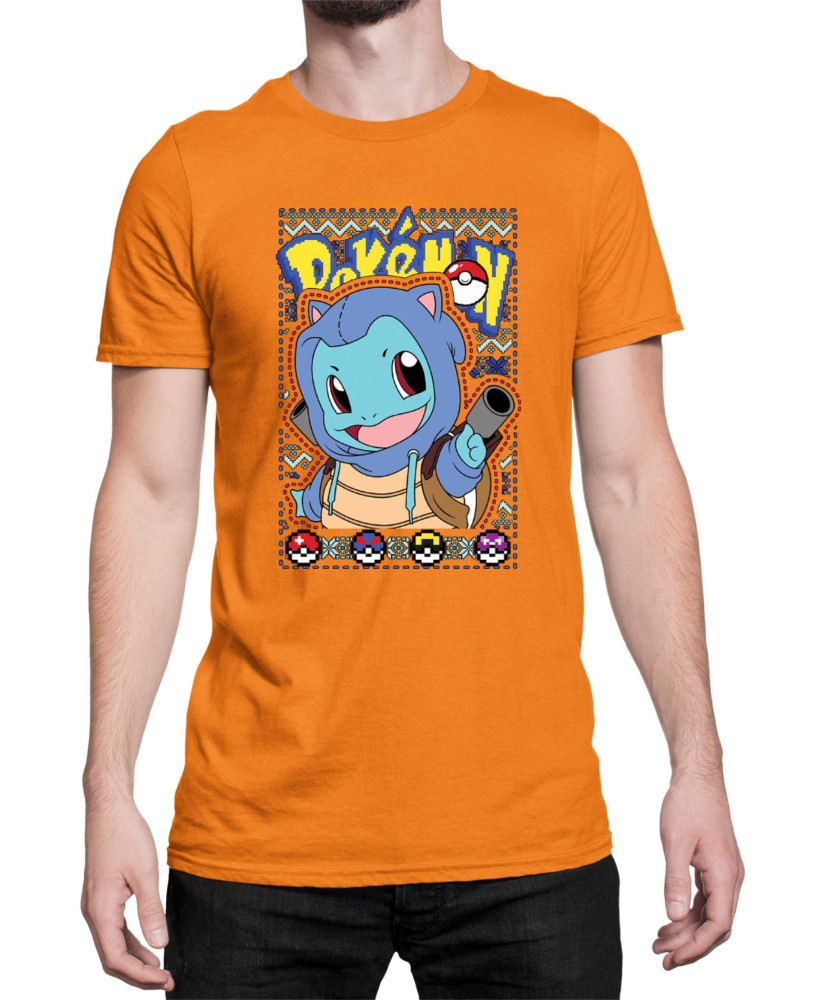 Мъжка Тениска Japan Manga Anime Comics Pokemon Squirtle 02