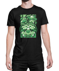 Мъжка Тениска Japan Manga Anime Comics Pokemon Valvasor
