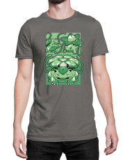 Мъжка Тениска Japan Manga Anime Comics Pokemon Valvasor