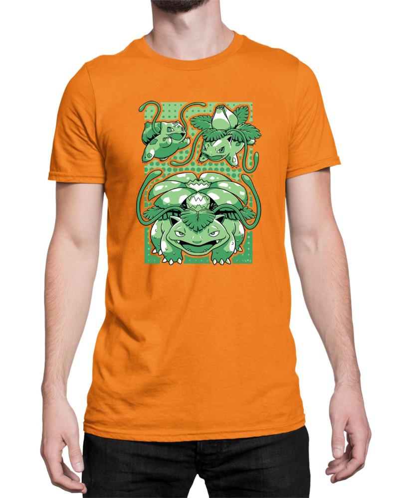 Мъжка Тениска Japan Manga Anime Comics Pokemon Valvasor