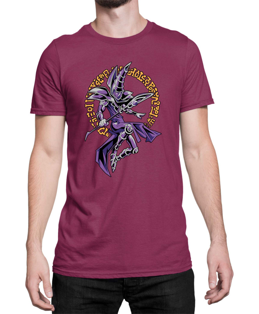 Мъжка Тениска Japan Manga Anime Comics Yu Gi Oh Dark Magician