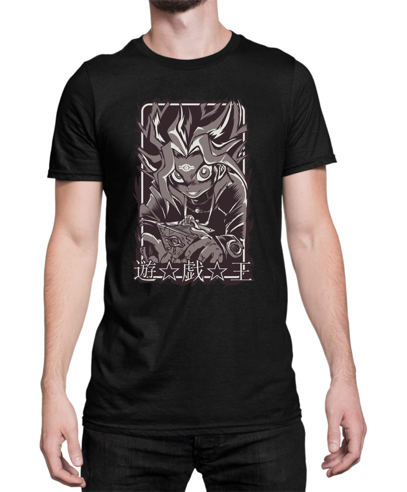Мъжка Тениска Japan Manga Anime Comics Yu Gi Oh Dark