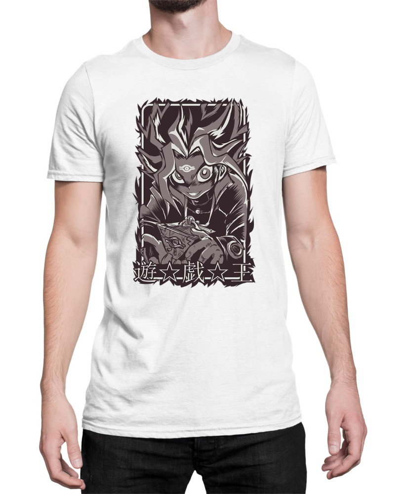 Мъжка Тениска Japan Manga Anime Comics Yu Gi Oh Dark Мъжка Тениска Japan Manga Anime Comics Yu Gi Oh Dark
