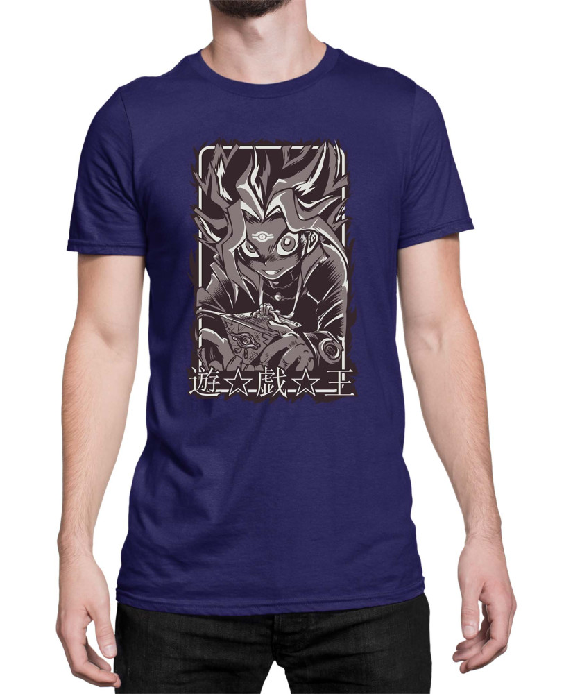 Мъжка Тениска Japan Manga Anime Comics Yu Gi Oh Dark Мъжка Тениска Japan Manga Anime Comics Yu Gi Oh Dark
