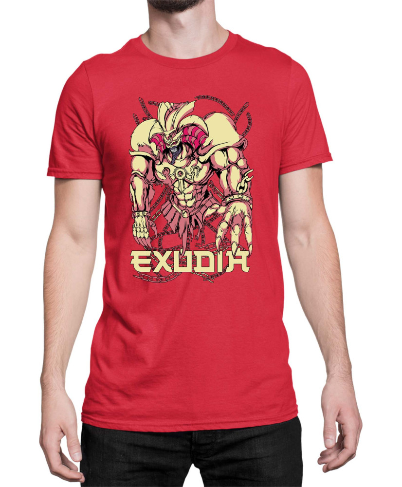 Мъжка Тениска Japan Manga Anime Comics Yu Gi Oh Exodia