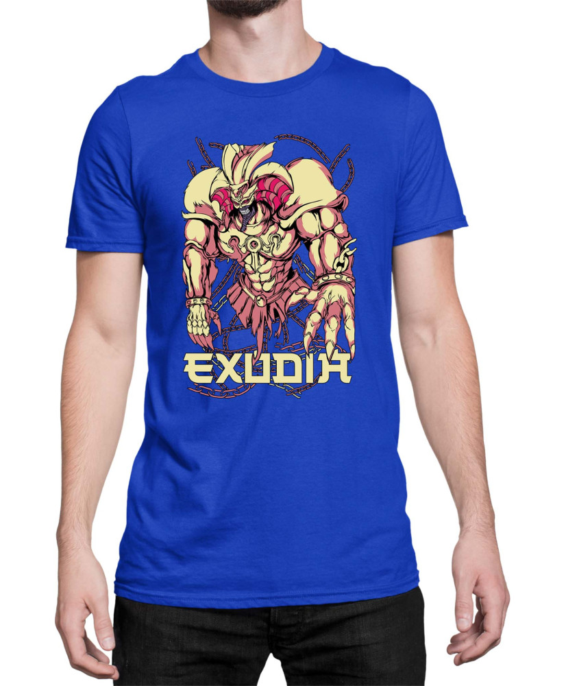 Мъжка Тениска Japan Manga Anime Comics Yu Gi Oh Exodia