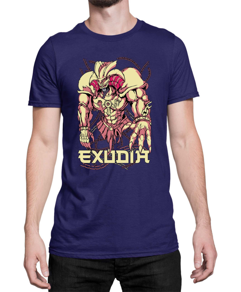 Мъжка Тениска Japan Manga Anime Comics Yu Gi Oh Exodia