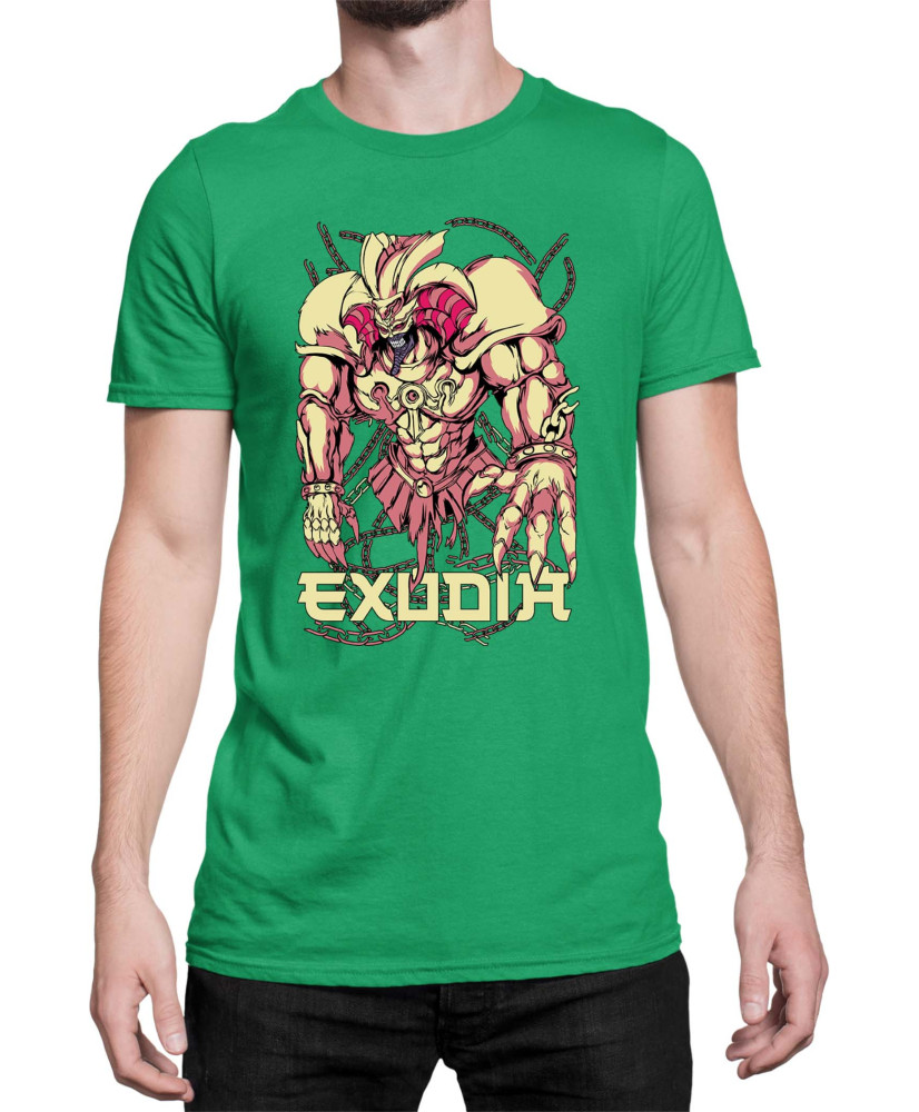 Мъжка Тениска Japan Manga Anime Comics Yu Gi Oh Exodia